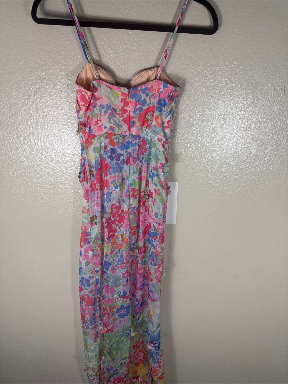 NBD Idres Maxi Dress in Floral Multi - Picture 8 of 8